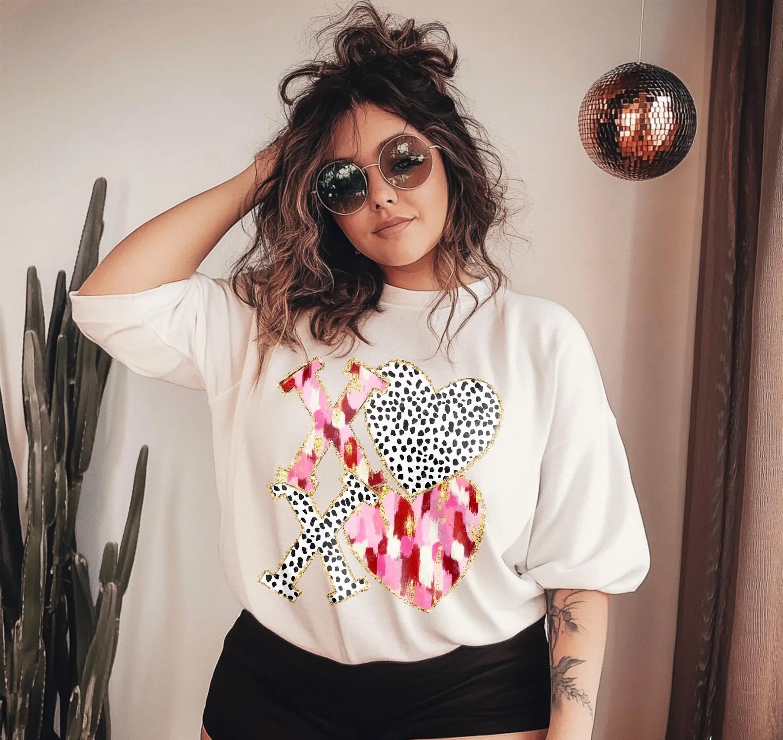 Xoxo White Valentines Tee