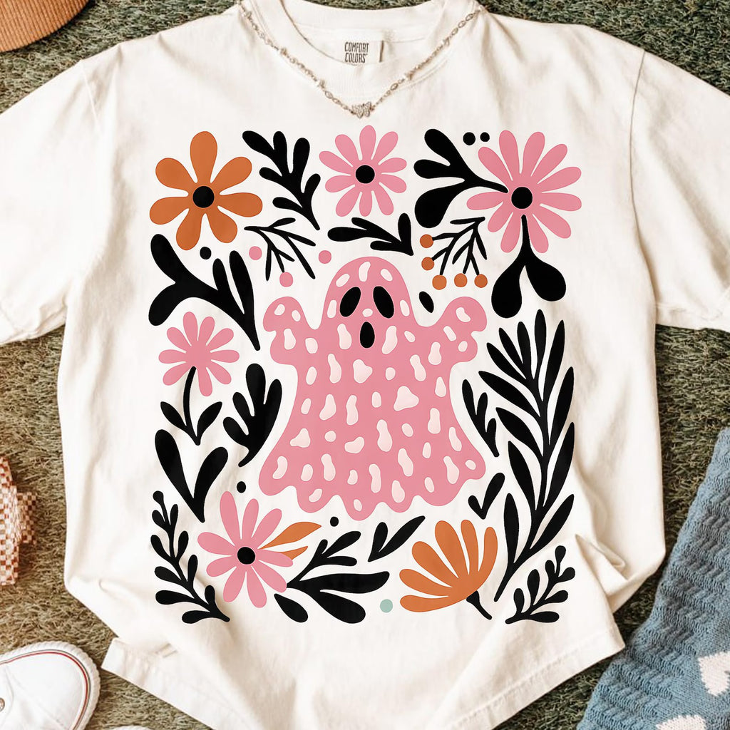 Boho Ghost Graphic T-Shirt
