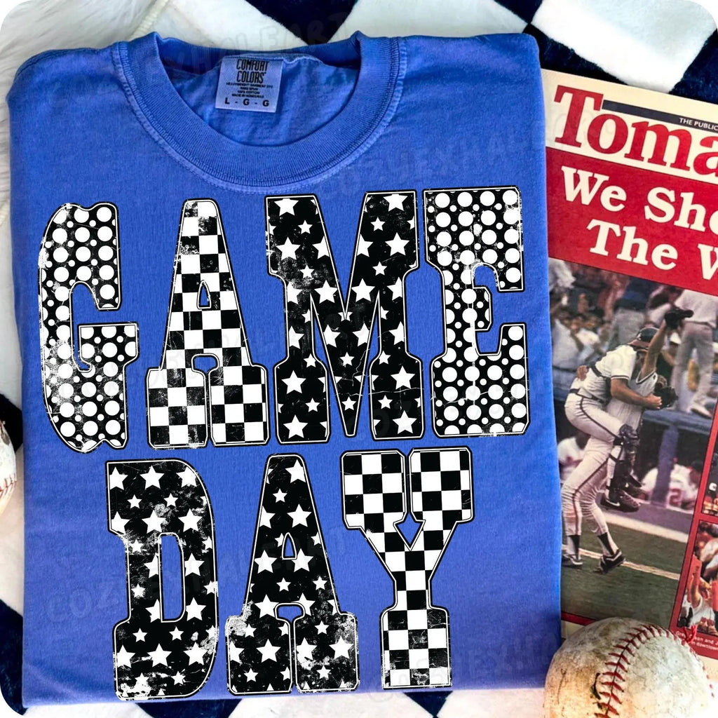 Game Day - Custom Color Graphic T-Shirt