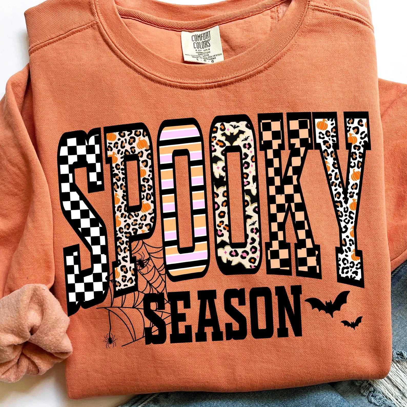 Spooky Season Graphic T-Shirt - Your Choice of T-Shirt Color!