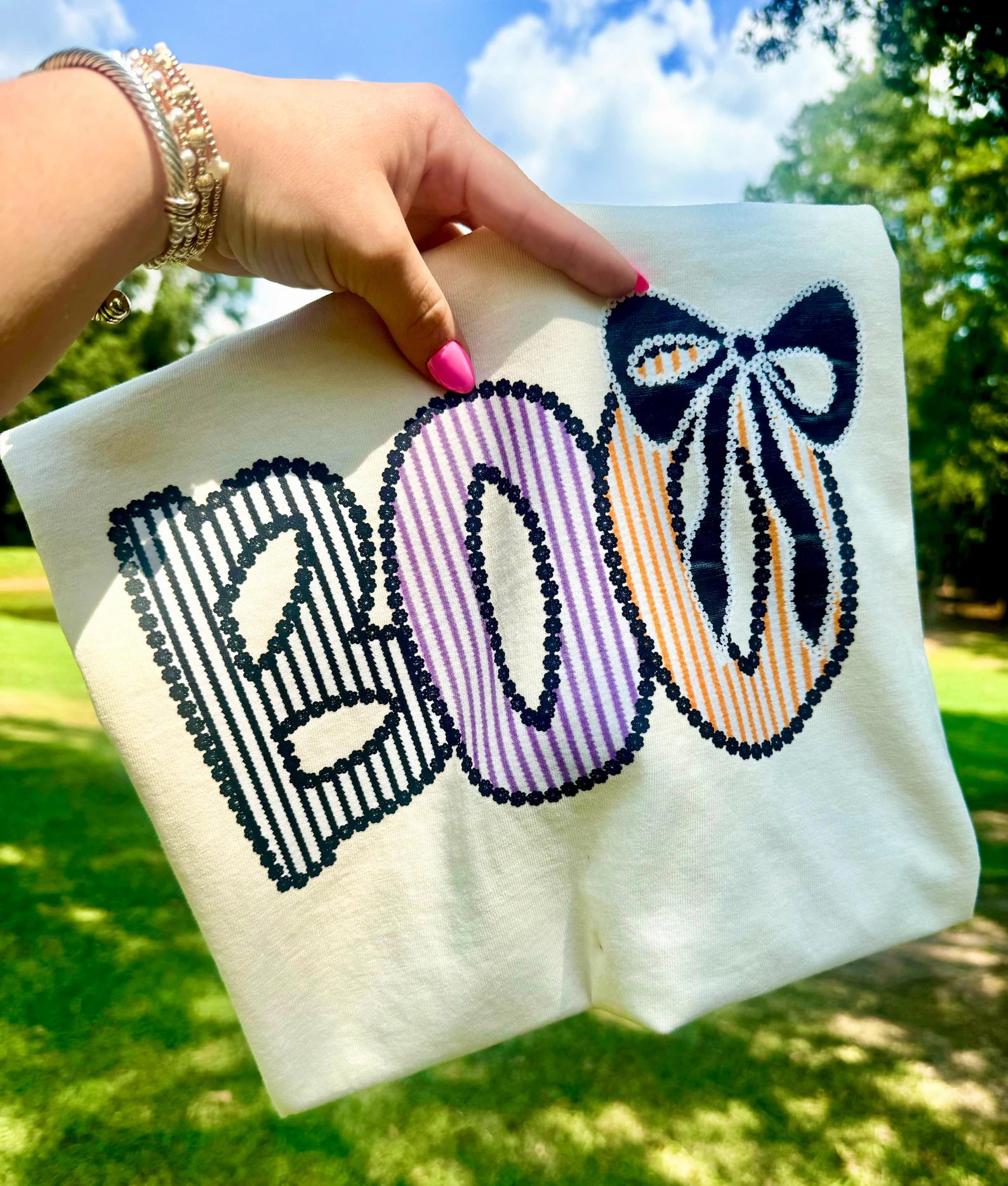 Croquet Boo Graphic T-Shirt
