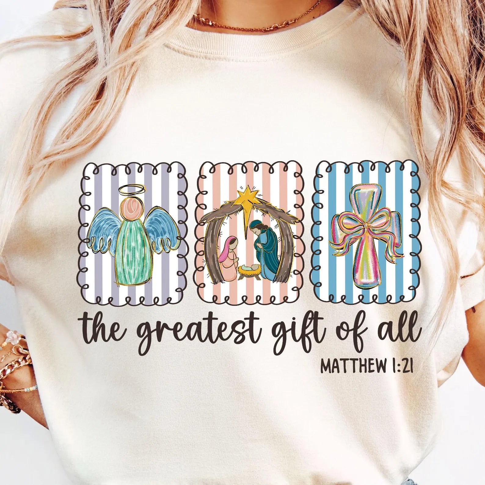 The Greatest Gift Of All Christmas Graphic T-Shirt