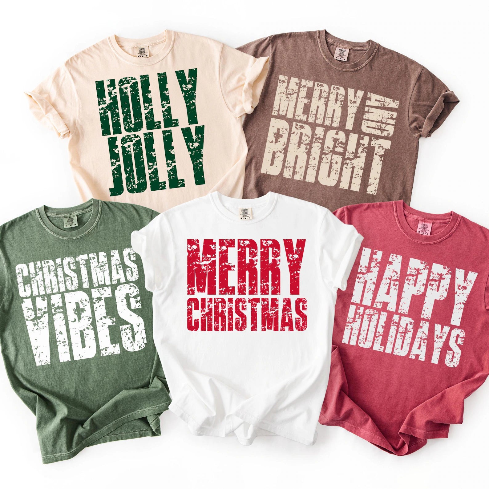 Holiday Christmas Graphic T-Shirts