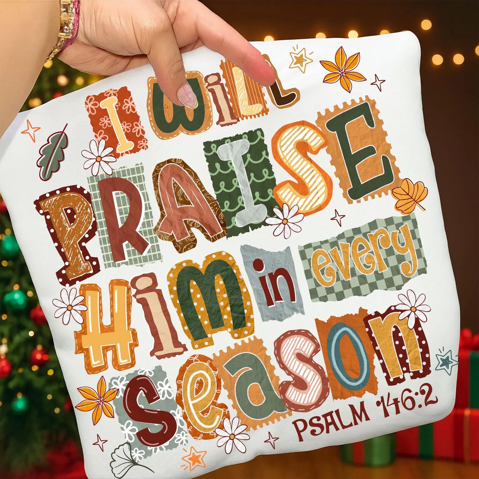 I will Praise Him Fall Graphic T-Shirt