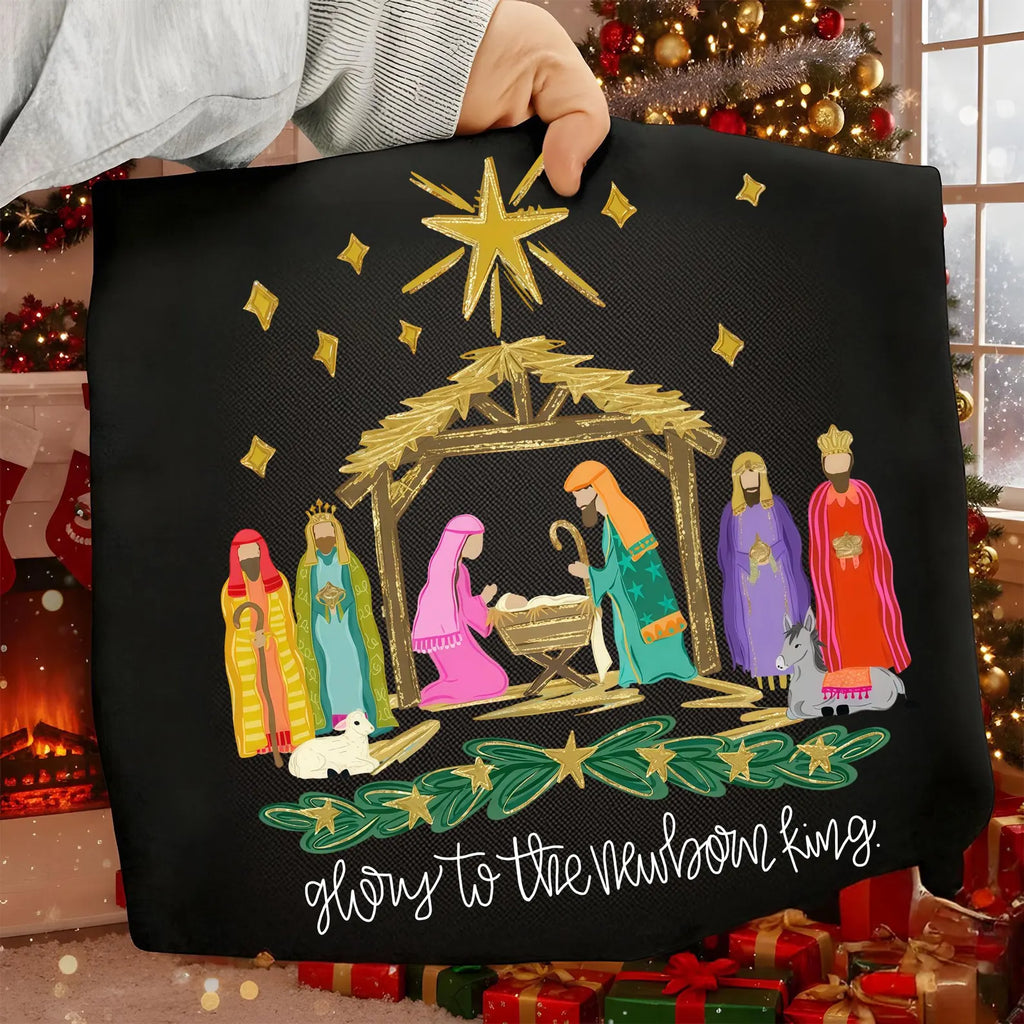 Glory To The Newborn King Graphic T-Shirt