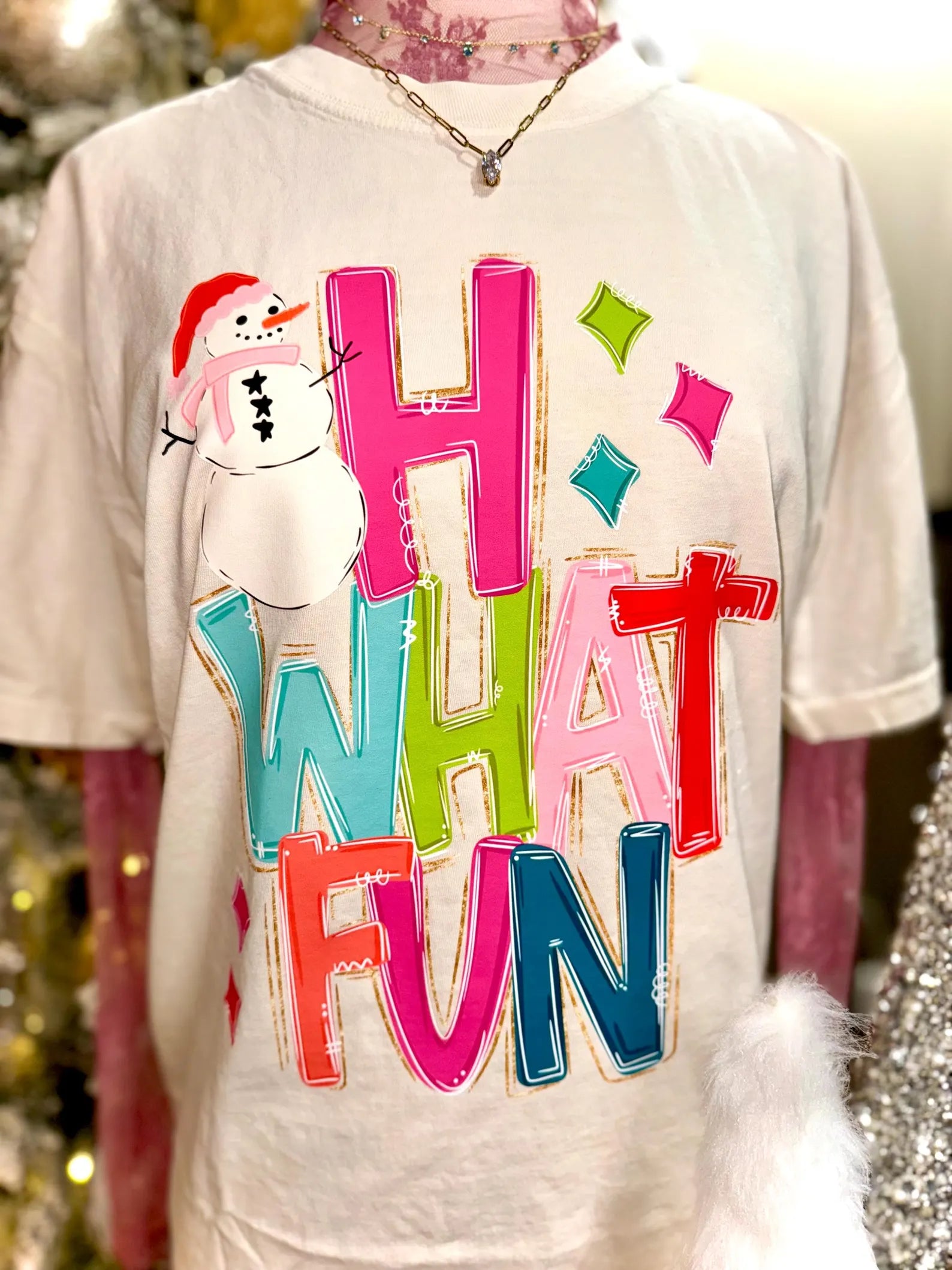 Oh What Fun Graphic T-Shirt