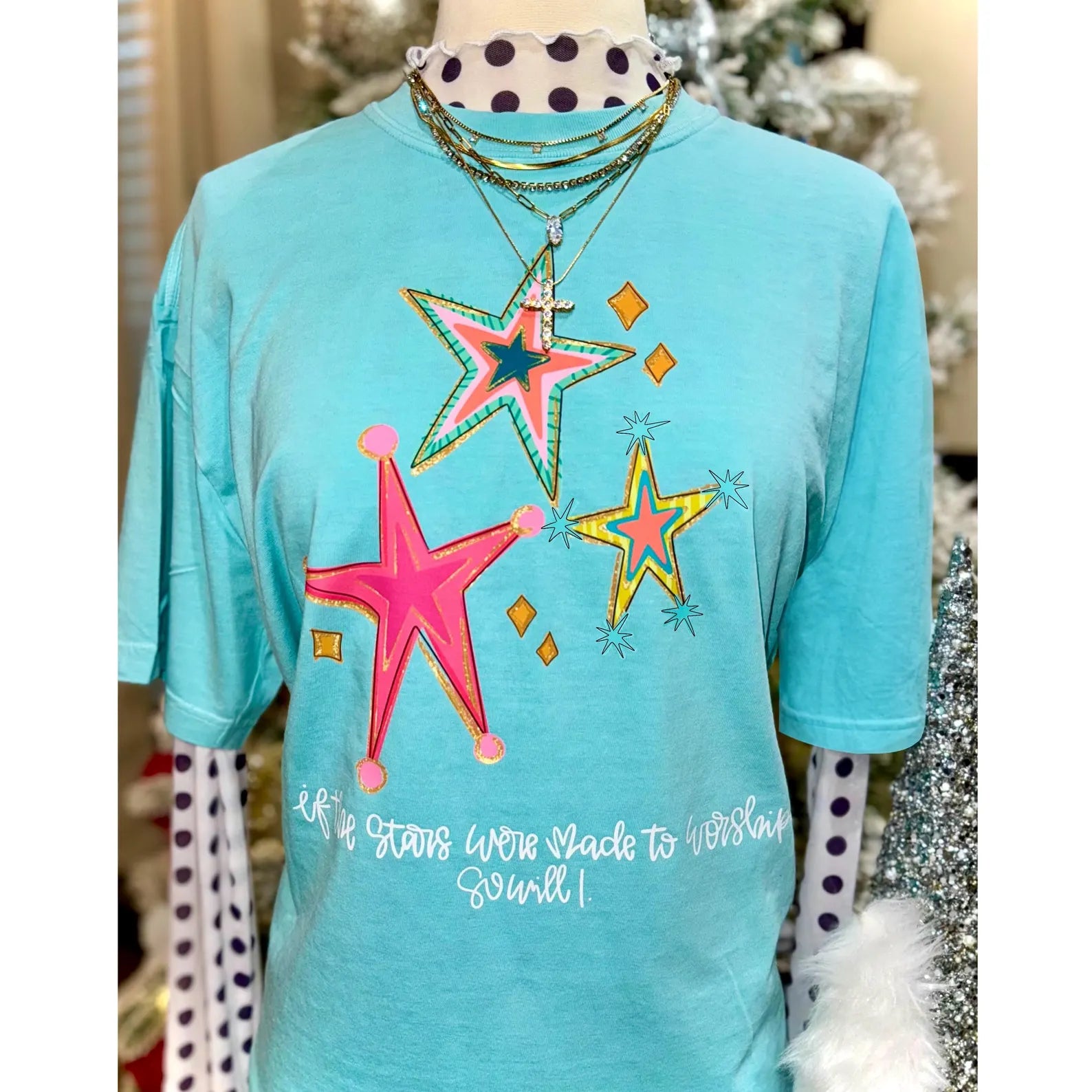 The Stars Were Made To Worship Graphic T-Shirt