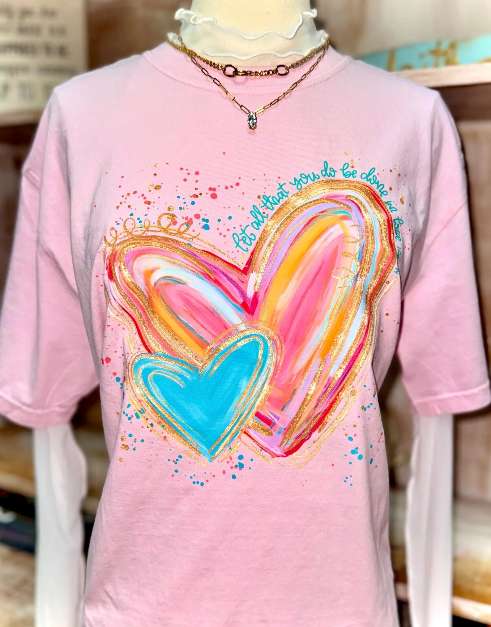 Let All That You Do Be Done In Love Graphic T-Shirt