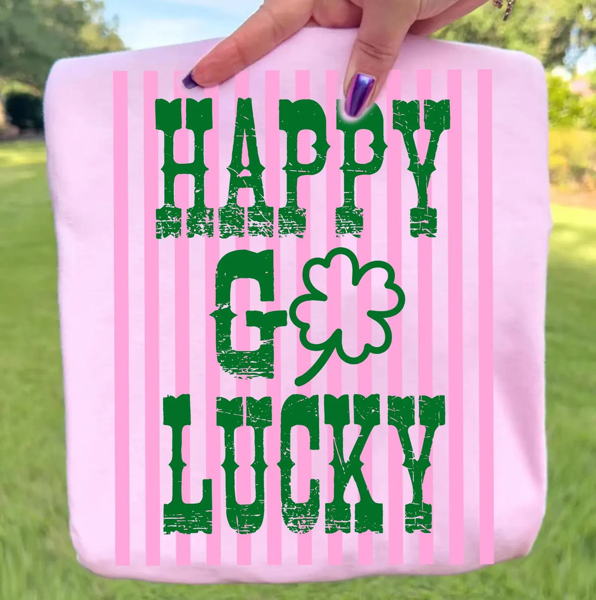 Happy Go Lucky Graphic T-Shirt