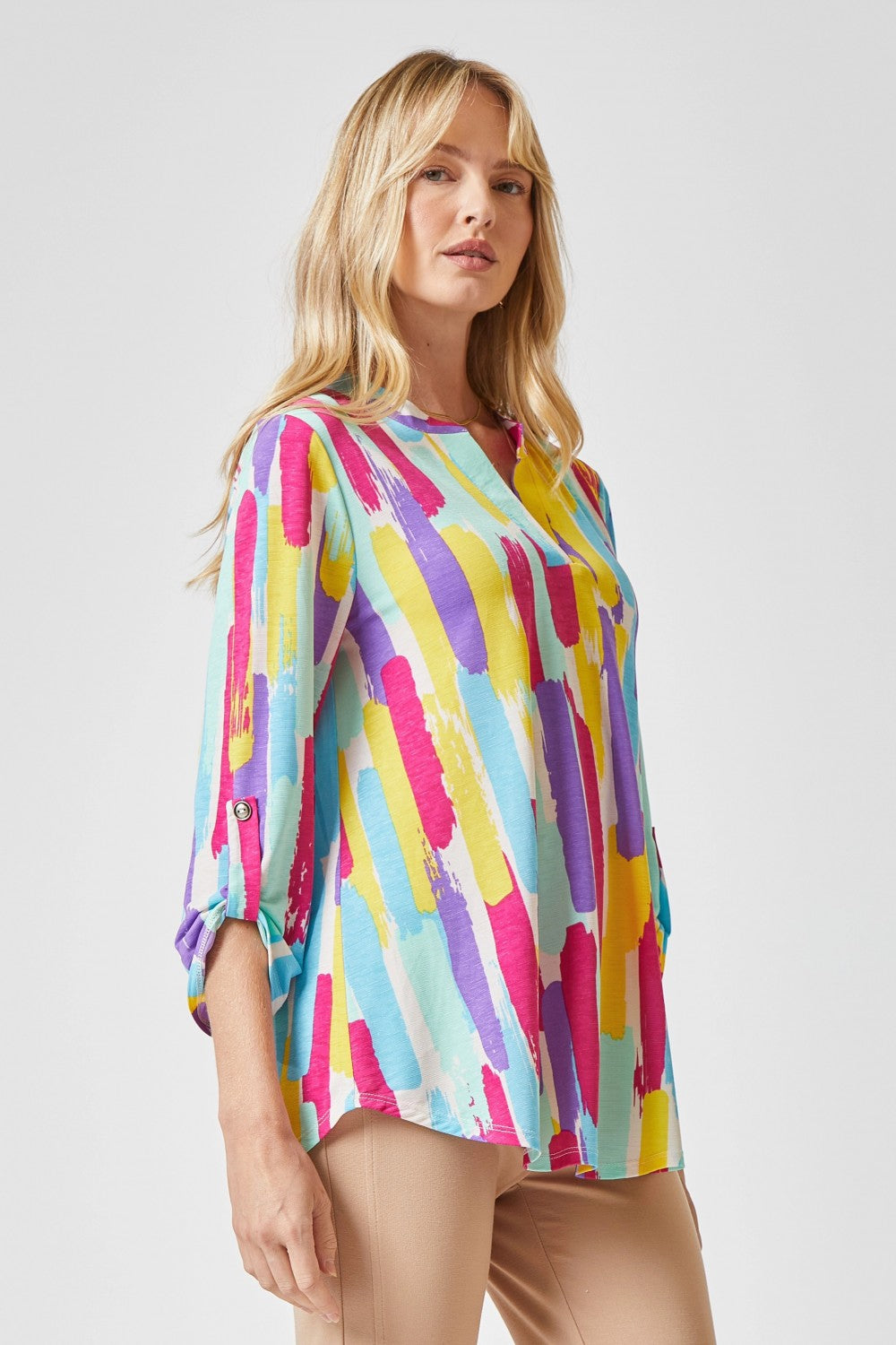 Dusk To Dawn Abstract Blouse - Regular & Curvy