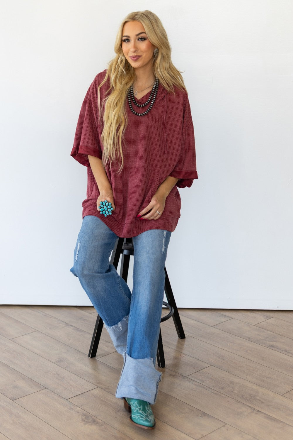 Cozy Meets Pull Over - Wine