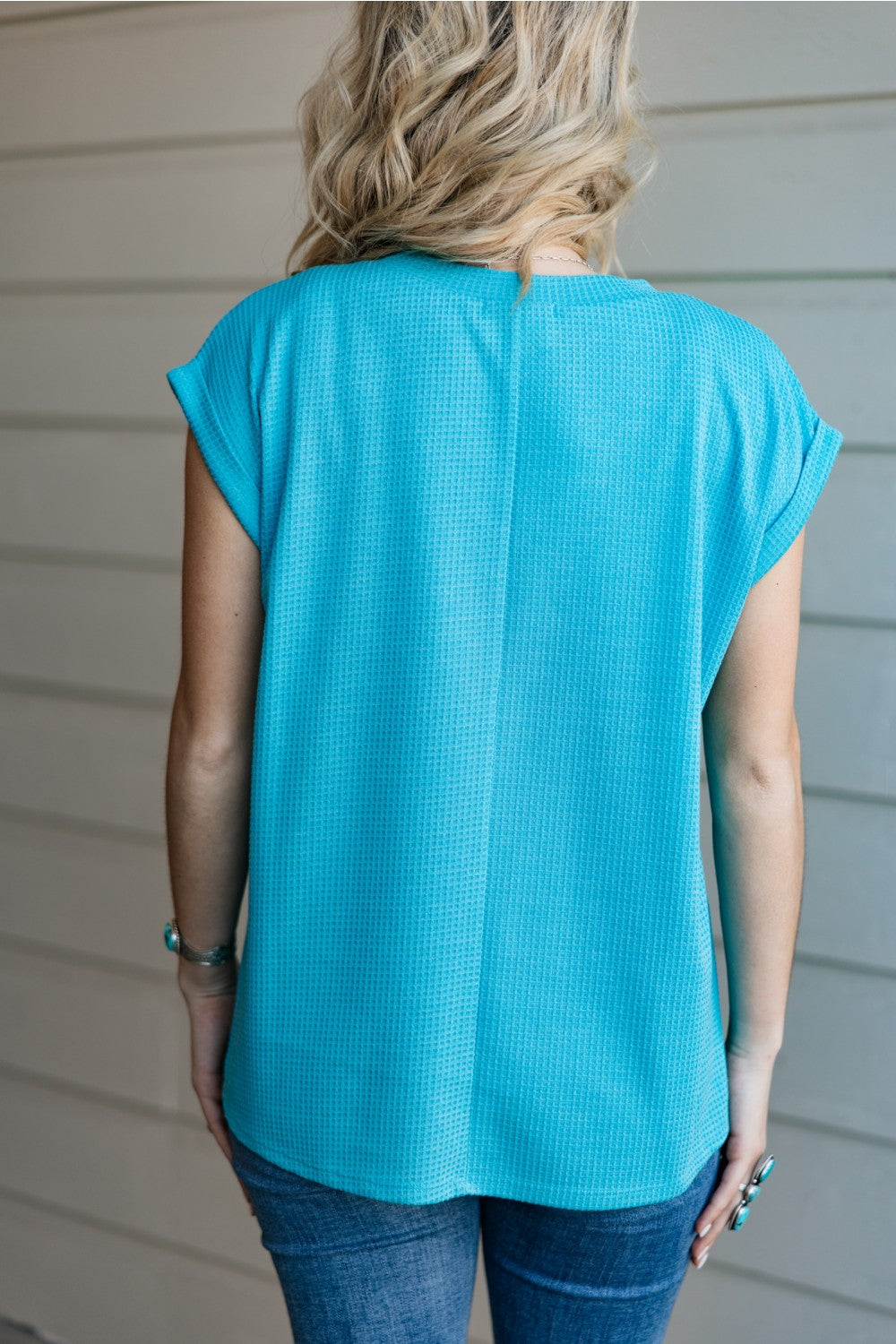 Invest In You Teal Top