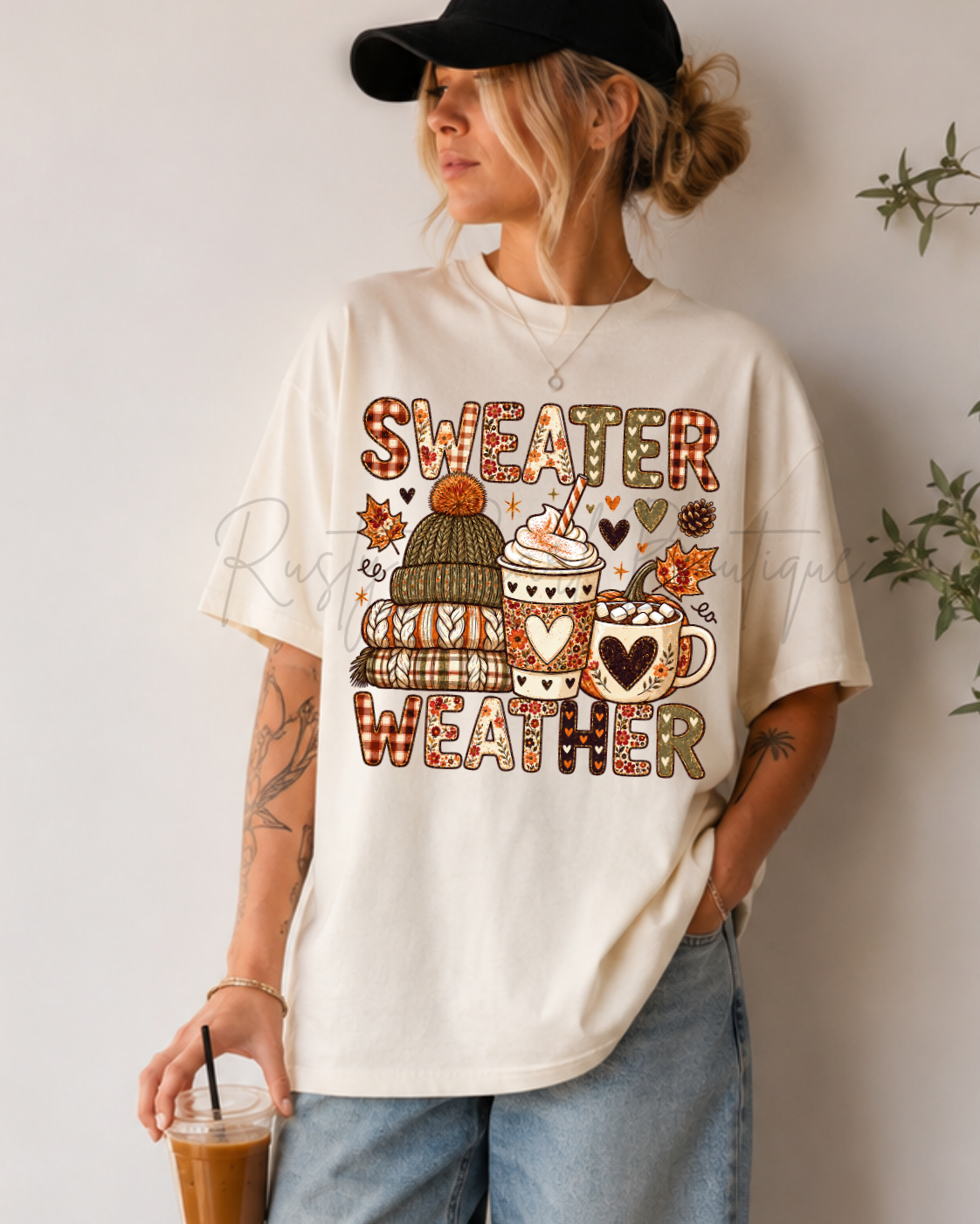 Sweater Weather Graphic T-Shirt