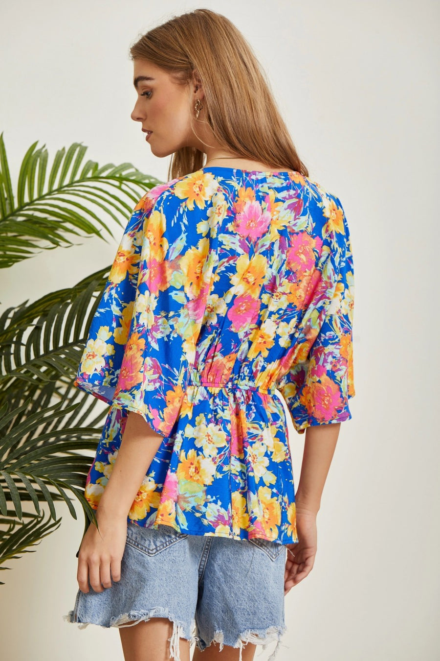 It's So Easy Floral Blouse
