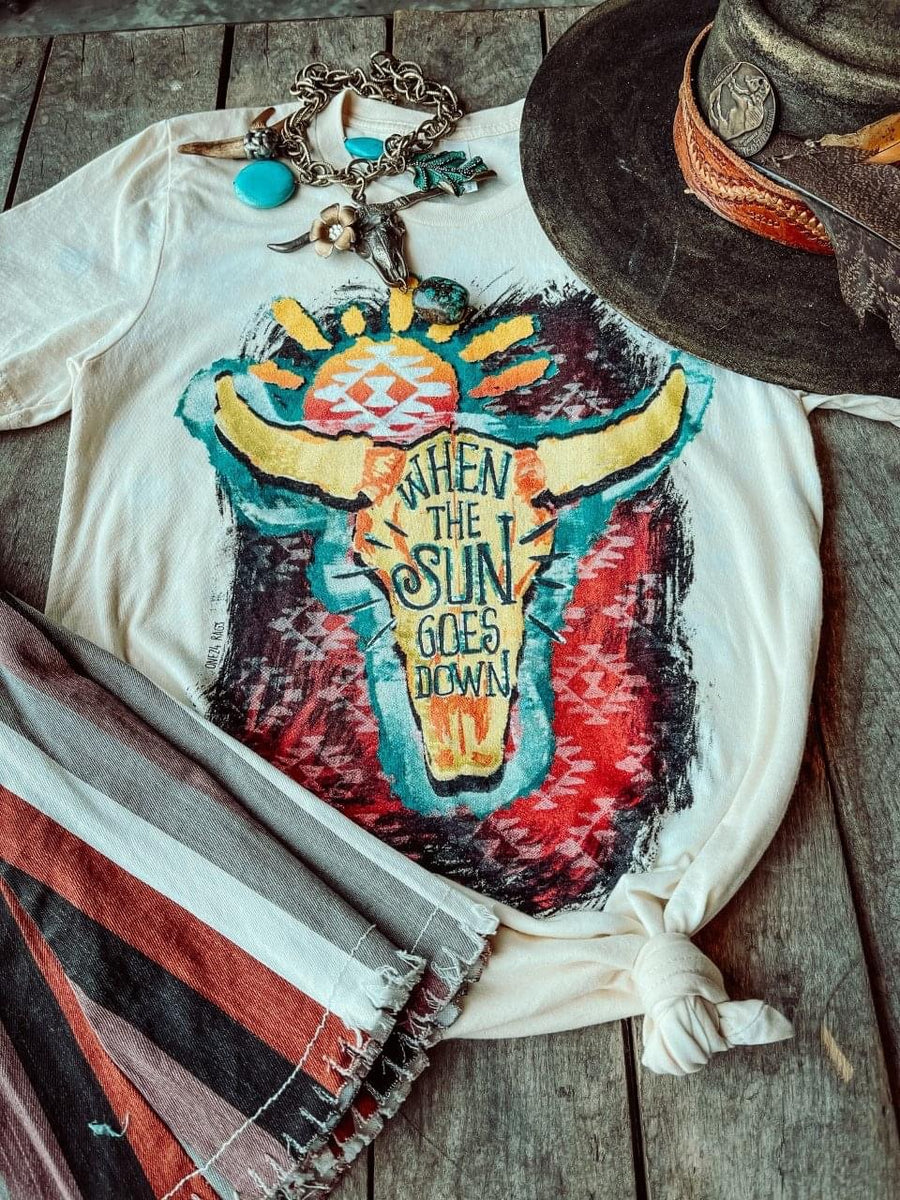 When The Sun Goes Down Graphic Tee