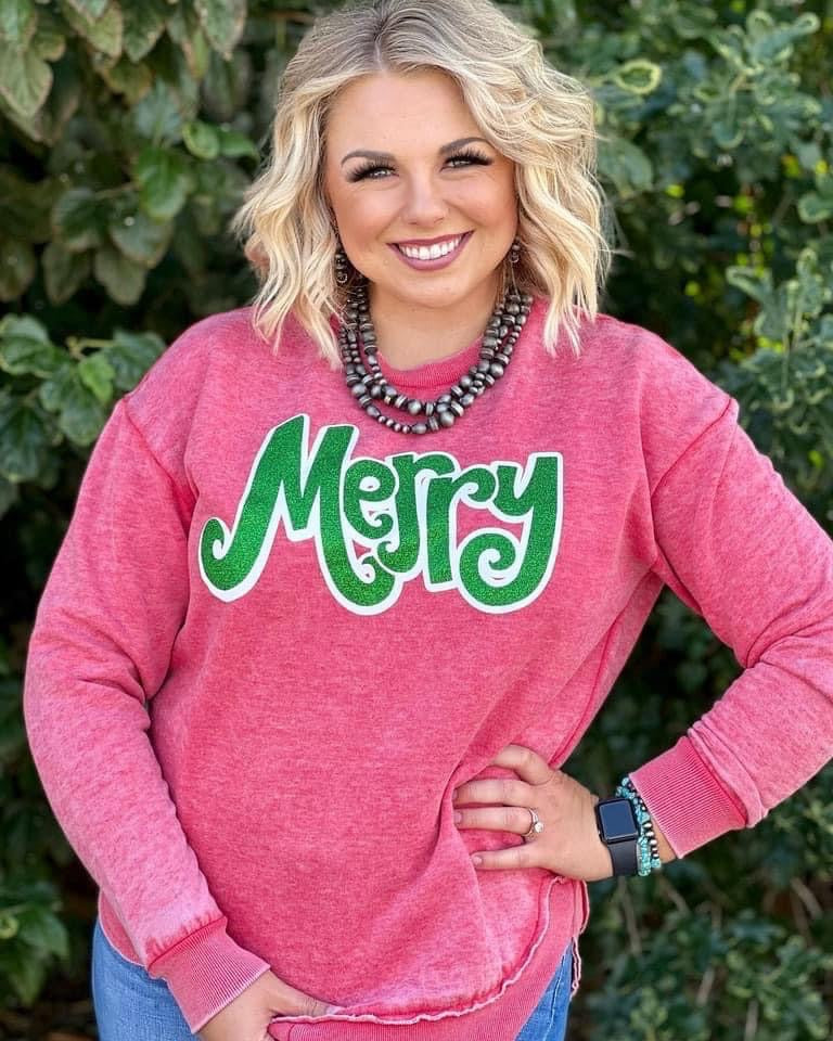 Merry Glitter Sweatshirt