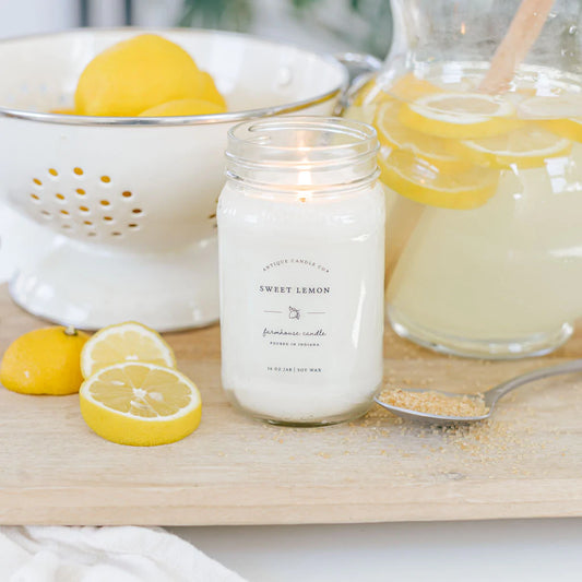 Sweet Lemon 16oz Candle