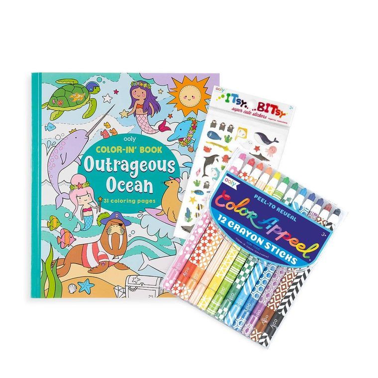 Outrageous Ocean Appeel Coloring Pack