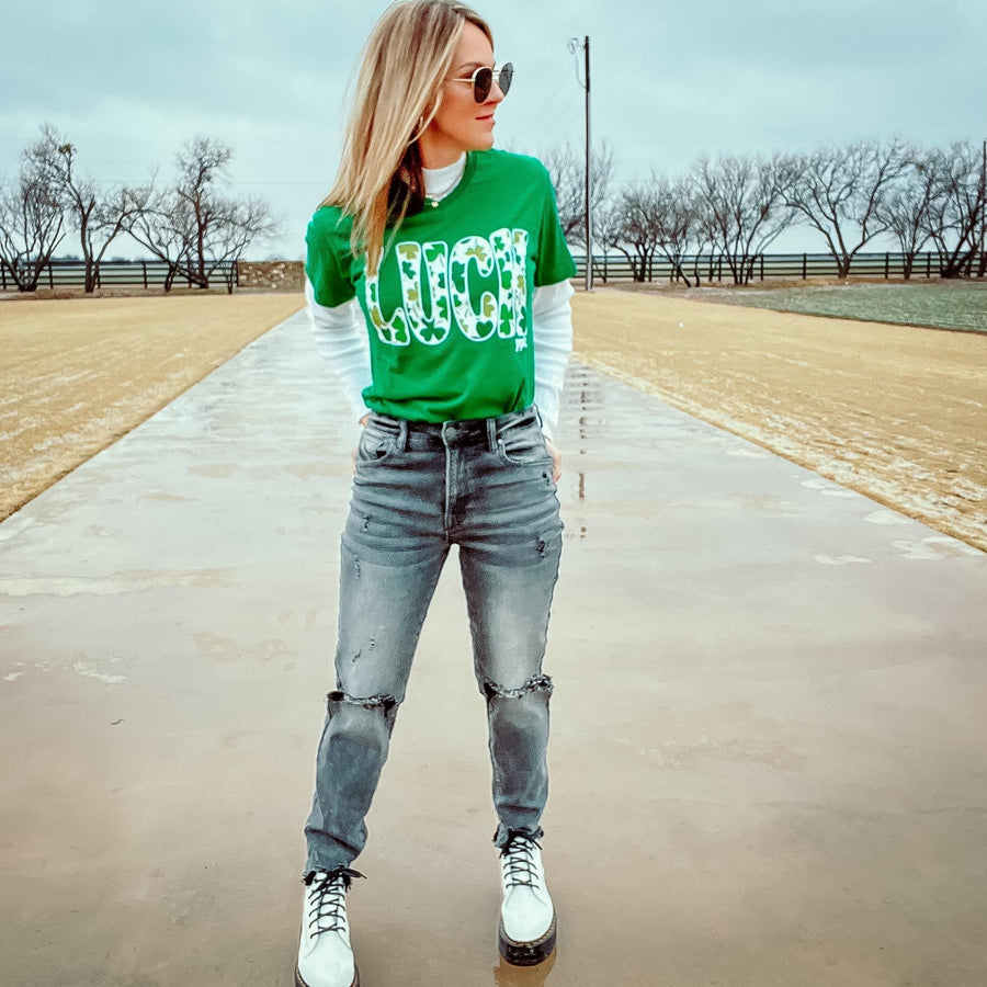 Luck St. Patty’s Day Green Graphic Tee