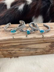Authentic Turquoise Cuff Bracelets