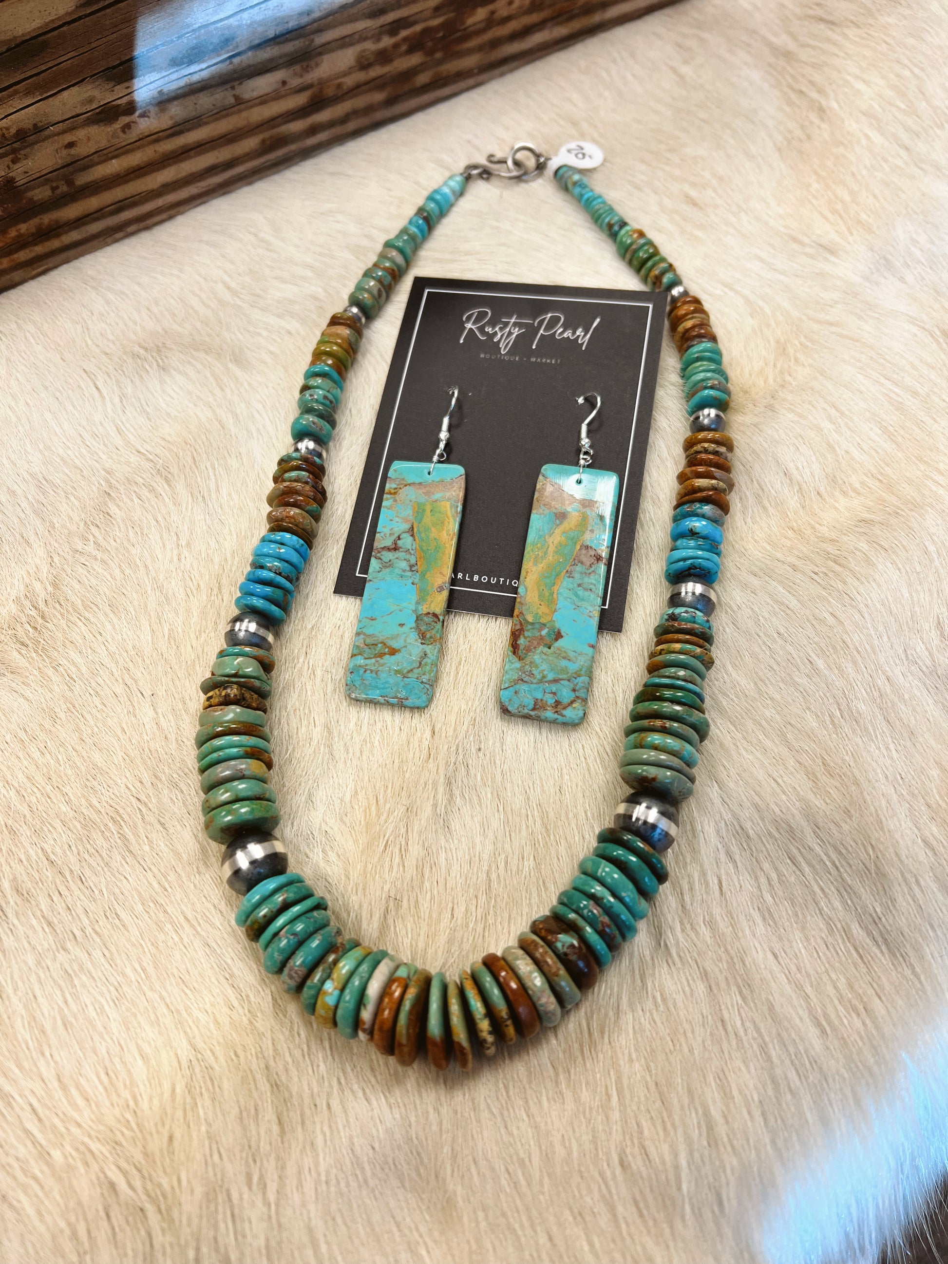 Blue & Green Turquoise Saucer