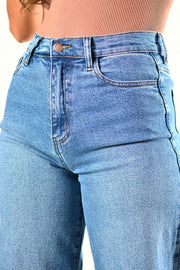 Kerri Wide Leg Denim Jeans
